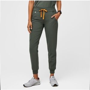 Figs Zamora Jogger Scrub Pants Moss Green Limited Edition XXL/T EUC